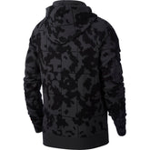 Nike Lebron Full-Zip Fleece Basketball Hoodie - Anthracite/Team Orange